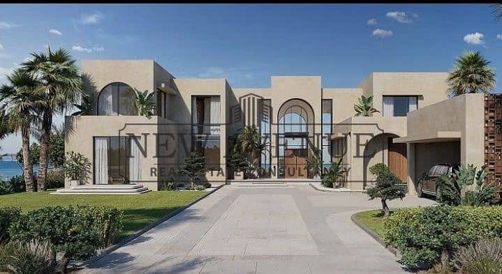 Fully Finished One story third row villa at Ogami by Sodic 4 bedrooms 350 sqm built-up on 750 sqm land delivery in 2028. - Ansicht 5