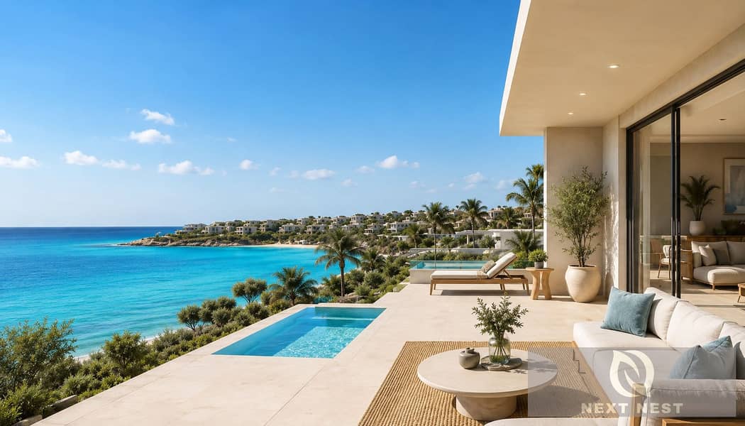 Fully Finished Twin House Villa with Air Conditioners & Kitchens in Hacienda Ras El Hekma by Palm Hills Developments – The New Disney-Land of the Nort - Widok 5