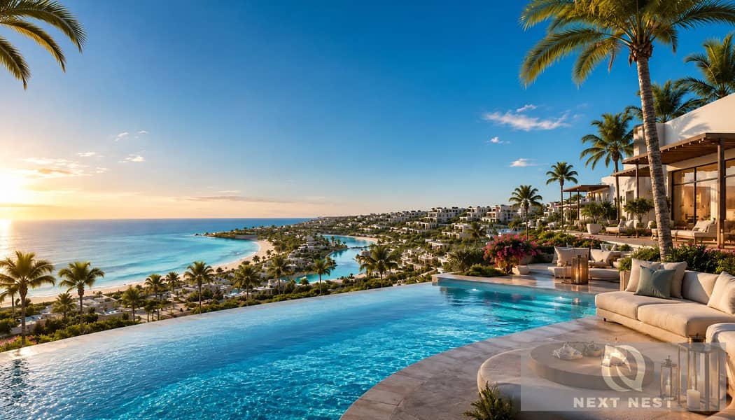 Fully Finished Twin House Villa with Air Conditioners & Kitchens in Hacienda Ras El Hekma by Palm Hills Developments – The New Disney-Land of the Nort - Widok 6