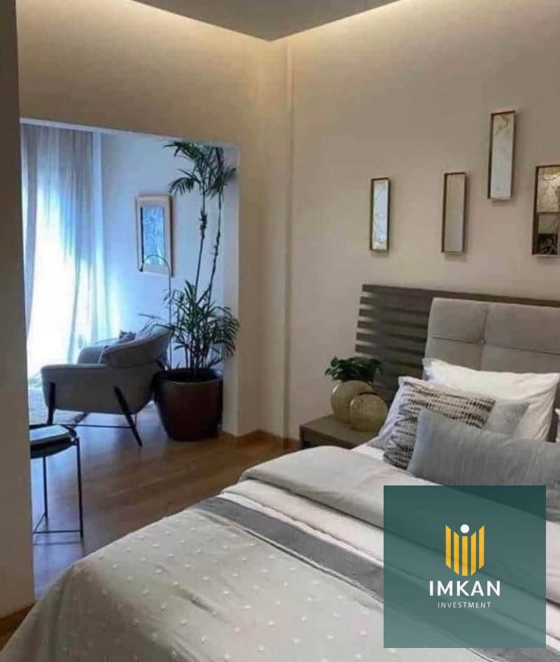 With a down payment of 1,700,000, an apartment is for sale in Al Shorouk, ready to move in, with ultra-super-lux finishing in the Burj compound, with - Ansicht 4
