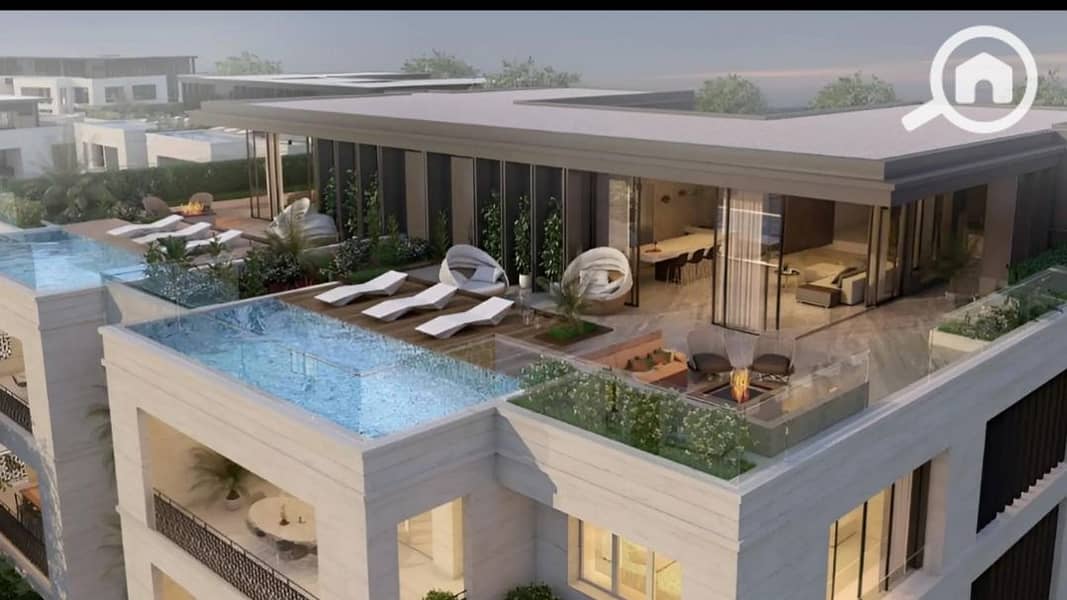 Ready to move Fully finished with Ac`s villa with cabana for sale Third row sea view 5master badrooms installments till jul 2029 at Katameya coast - Ansicht 6