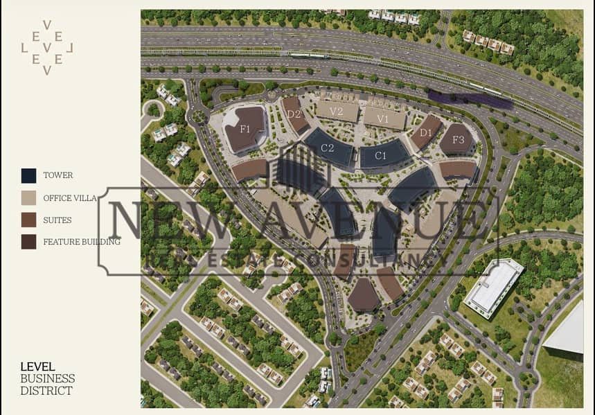 Premium 192 sqm Office for Sale in City Gate Business Park by Qatari Diar Category A+ Business Address on Mohamed Bin Zayed Axis 10% Down Payment - Widok 5