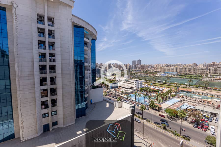 Apartment for Rent in Smouha - Open view of Smouha Club - Widok 3