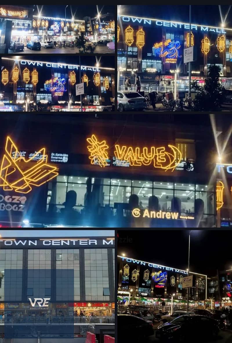 Own a 61-meter shop, price 5,995,000, Town Center Mall, the most powerful mall in El Shorouk - Widok 6