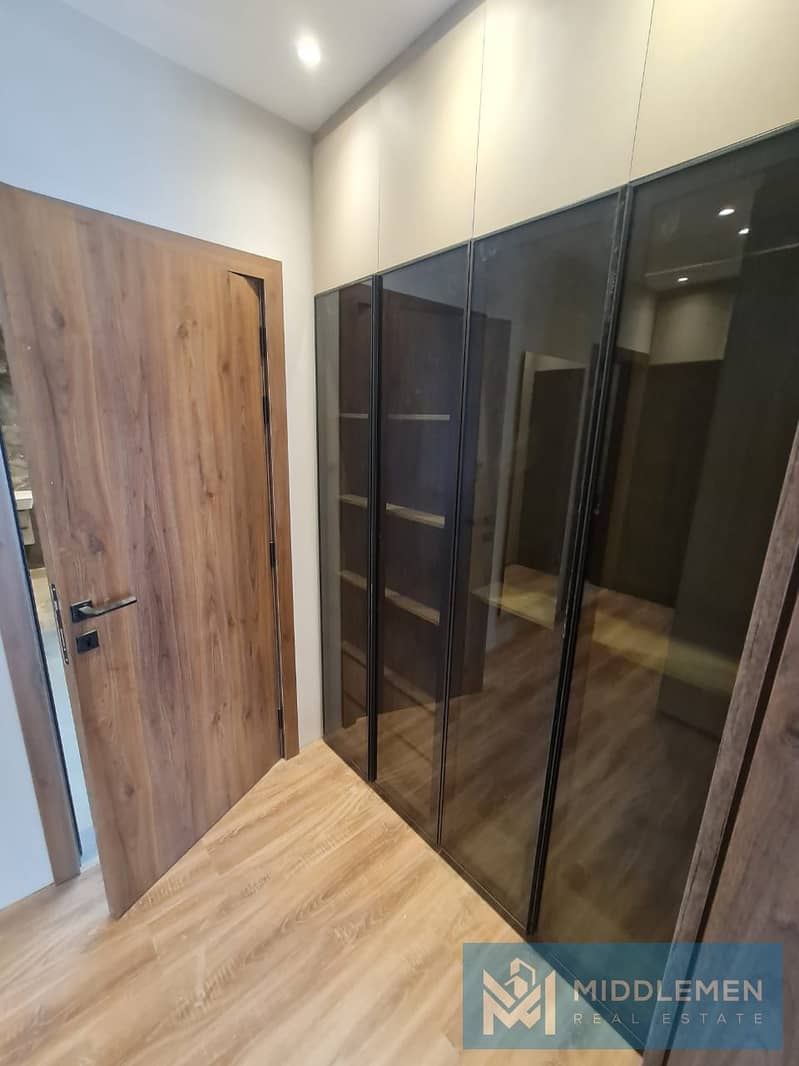 apartment for rent 190m prime location Fully Finished with Furniture SODIC Villette Residences new cairo - Widok 3