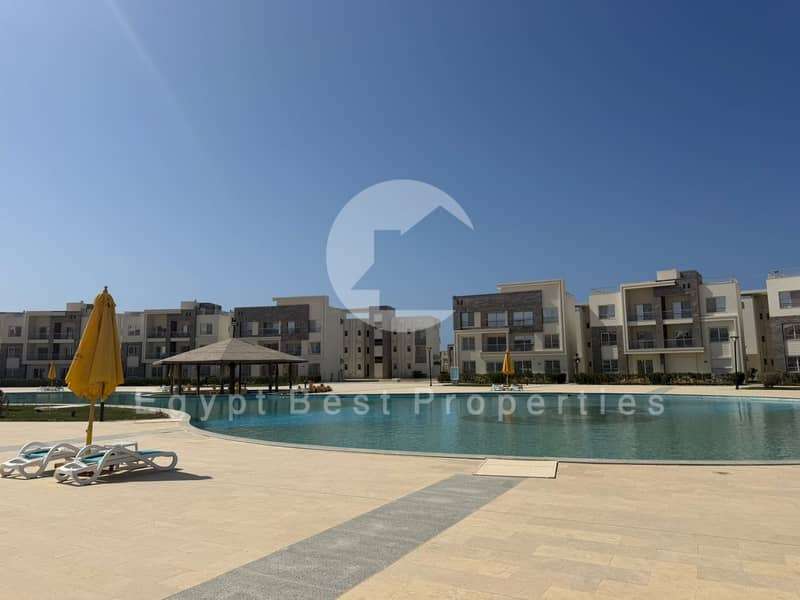 Immediate Delivery in Youd Ras El Hekma by El Ahly Sabbour! 3 Bed Fully Finished Chalet with ACs & Lagoon View. 5% DP & 8 Years Installments. - Ansicht 4
