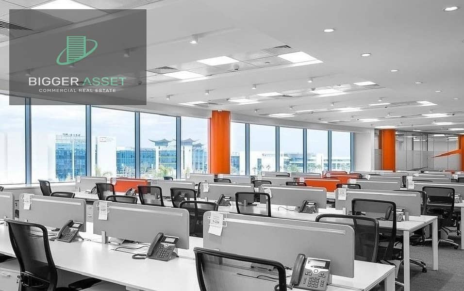 Admin Office|For Rent|Fully Finished+ Acs|500Sqm| prime location - Widok 6