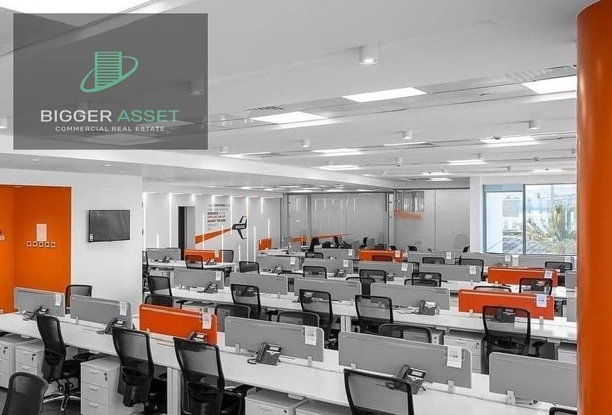 Admin Office|For Rent|Fully Finished+ Acs|500Sqm| prime location - Widok 3