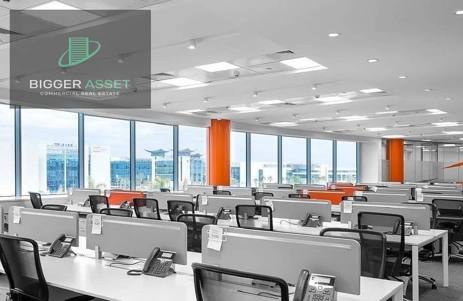 Admin Office|For Rent|Fully Finished+ Acs|500Sqm| prime location - Widok 2
