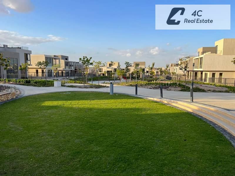 twin house for sale at Sodic East new helioplis 245m Ready to move open view – pohled 3