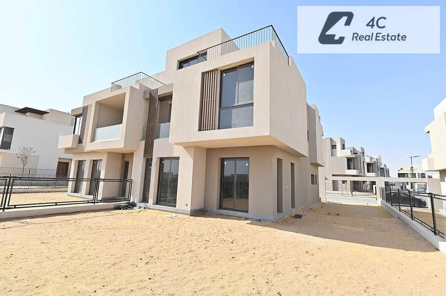 twin house for sale at Sodic East new helioplis 245m Ready to move open view – další
