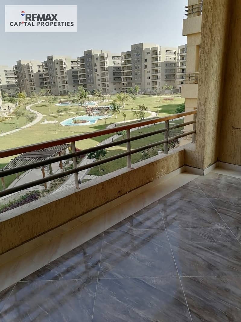 With a unique view of the lakes and landscape, fully finished in the heart of the Golden Square, a distinctive apartment for rent in The Square compound - New Cairo. - Ansicht 2