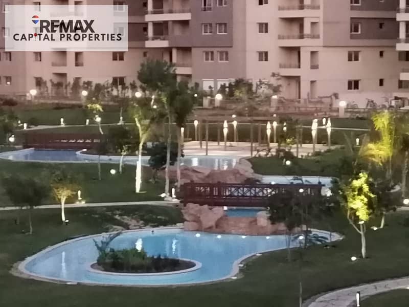 With a unique view of the lakes and landscape, fully finished in the heart of the Golden Square, a distinctive apartment for rent in The Square compound - New Cairo. - Ansicht 4