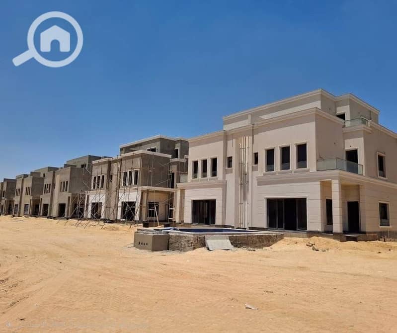 Twin house with a very special view, 195 meters, in Naya West, New Zayed, next to The States Sodic - Widok 6