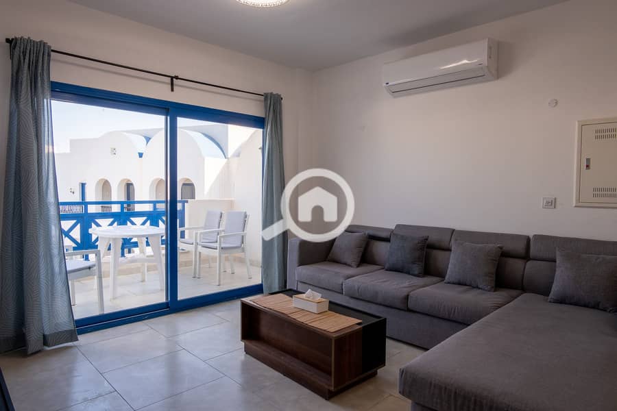 Luxury Studio Pool View for Rent in Marassi - Greek Village - Widok 6
