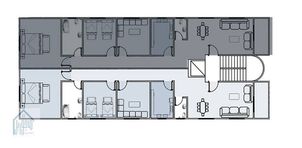 A 155 m² apartment ready for immediate delivery and installment over two years in Series 3 in the Golden Square in October Gardens – další