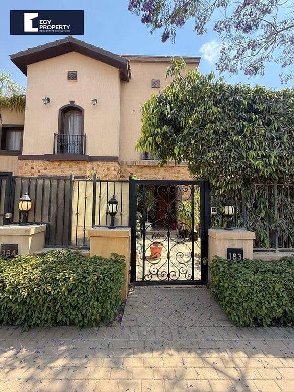 Twinhouse villa For Sale in Mivida New Cairo Fully Finished with AC's and kitchen Ready to move - More