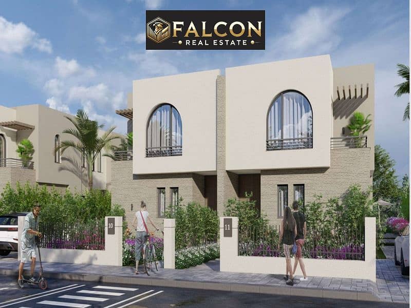 Villa at the lowest price on the North Coast with a panoramic view of the sea and the new Alamein Towers - Widok 4