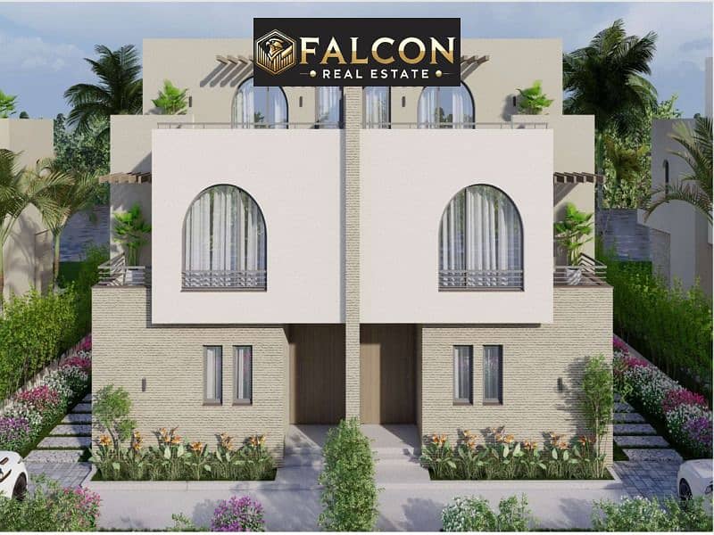 Villa at the lowest price on the North Coast with a panoramic view of the sea and the new Alamein Towers - Widok 5