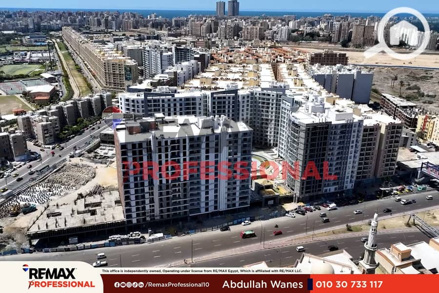 Immediate delivery hotel facade apartment for sale in Veranda Smouha – pohled 3