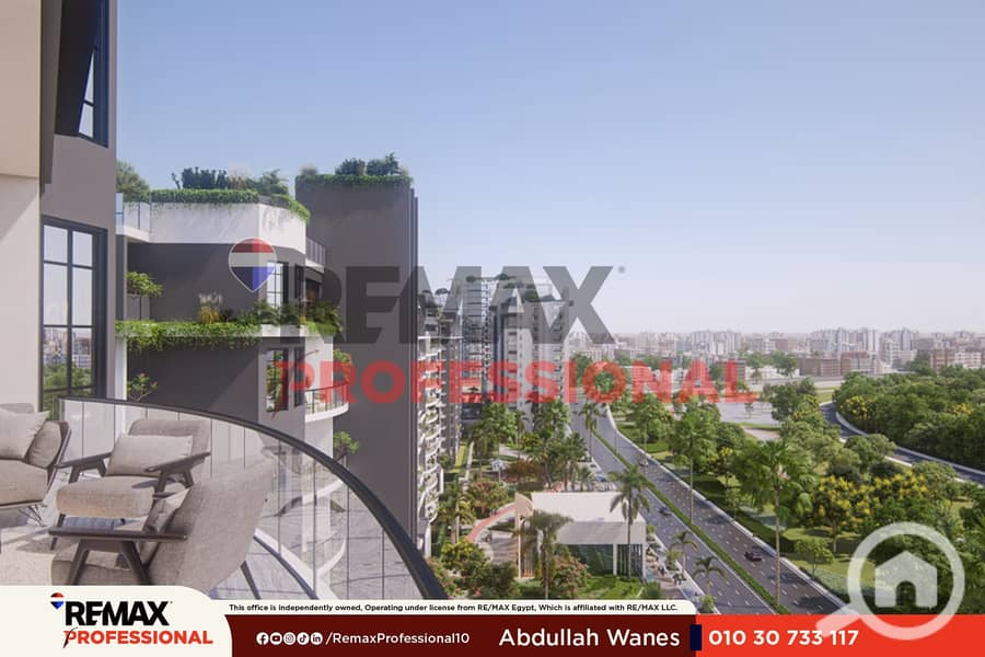 Immediate delivery hotel facade apartment for sale in Veranda Smouha – pohled 4