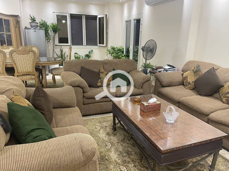 Furnished apartment for rent in Sheikh Zayed District 8, block 1 – pohled 2
