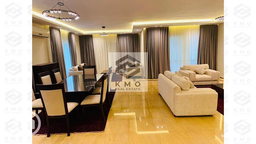 Furnished twin house with a swimming pool and a unique view for sale at the best price in the market in the Pelagio compound (New Cairo / Fifth Settlement) - Ansicht 3