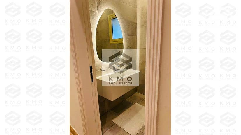 Furnished twin house with a swimming pool and a unique view for sale at the best price in the market in the Pelagio compound (New Cairo / Fifth Settlement) - Ansicht 4