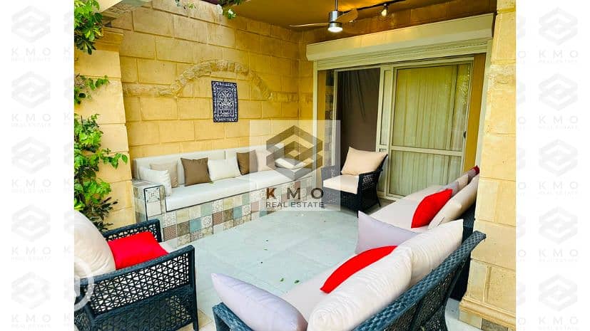 Furnished twin house with a swimming pool and a unique view for sale at the best price in the market in the Pelagio compound (New Cairo / Fifth Settlement) - Ansicht 5