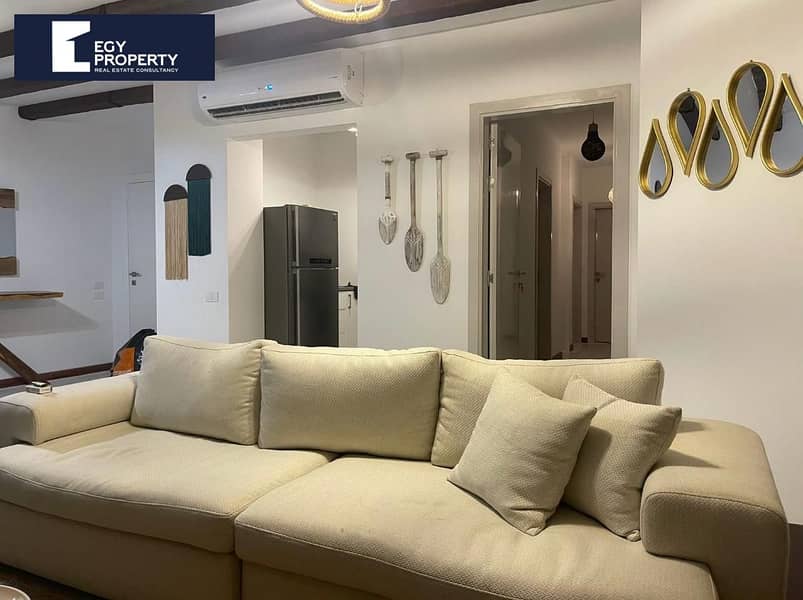 Chalet 1st row on lagoon For Sale in Swanlake Gouna Fully Furnished with attractive price – pohled 3