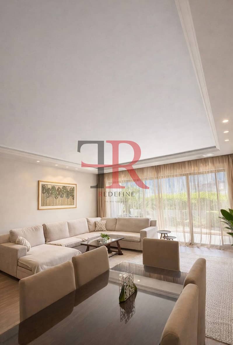 Apartment for sale fully furnished prime location in lake view residence compound new cairo - Ansicht 2