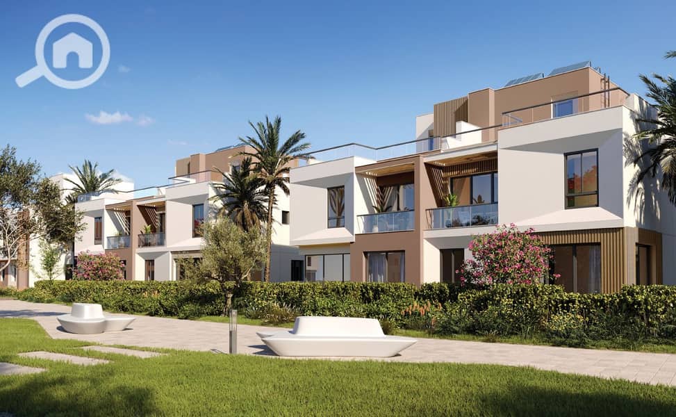 Townhouse for sale in Vye Sodic Compound in Sheikh Zayed near Beverly Hills - Widok 6
