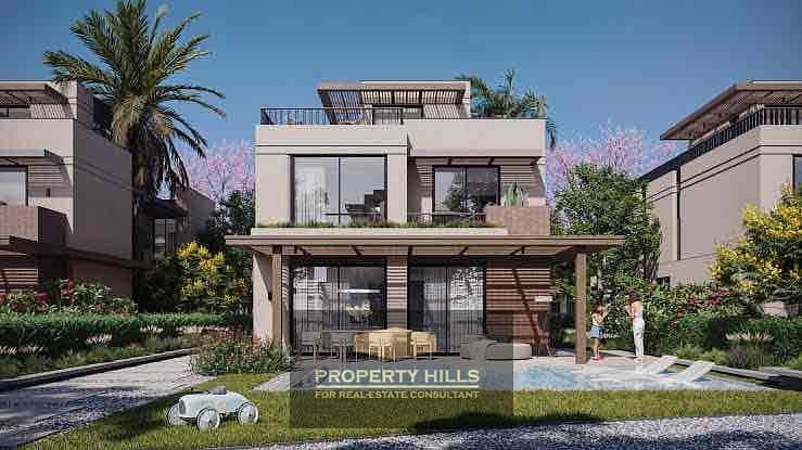 A villa at a bargain price in New Zayed with an advance of only 575,000 and the rest in easy installments in front of Beverly Hills and next to Fai, Carmel, Solana, and Belvie. - Widok 5
