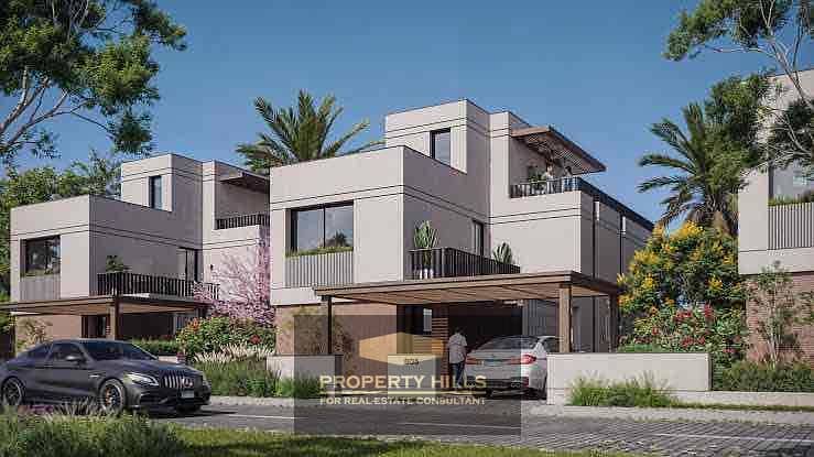 A villa at a bargain price in New Zayed with an advance of only 575,000 and the rest in easy installments in front of Beverly Hills and next to Fai, Carmel, Solana, and Belvie. - Widok 6