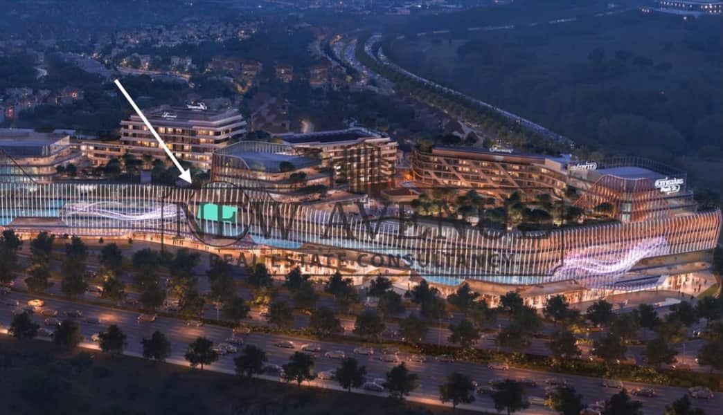 With Installments Office Plaza View For Sale at Citystars Park St New Cairo - Widok 3