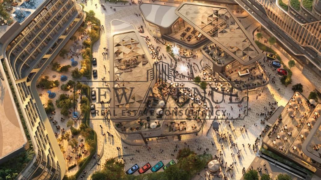 With Installments Office Plaza View For Sale at Citystars Park St New Cairo - Więcej