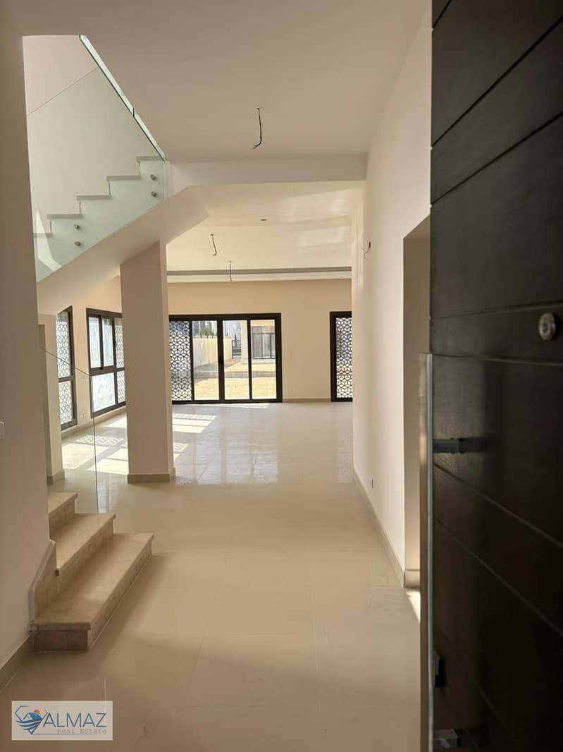 Unfurnished Twin House, 480 sq m, for rent in The Address East Compound in New Cairo, near the American University and major roads. - Ansicht 2