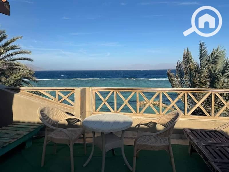 First row beach chalet for sale, Ready To Move, 3rooms, super lux finishing, in Ain Sokhna, Lasrina Village, Palm Beach – pohled 4