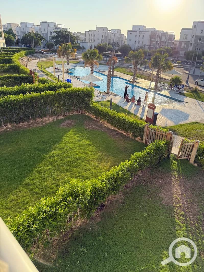 A special chalet for long-term rent in Amwaj | Direct view of the swimming pool | Steps from the sea - Widok 2