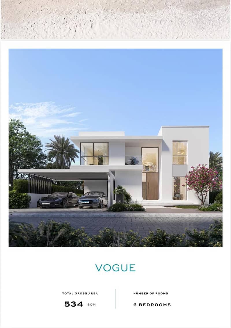 Standalone Villa VOGUE by Emaar Fully Finished - Ansicht 3