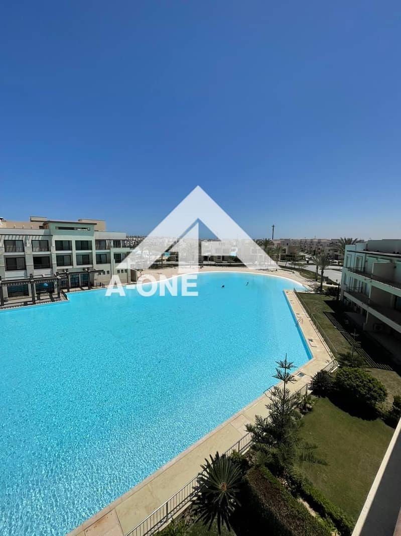 Chalet for rent with the best lagoon view at the lowest rental price in Blanca Marassi North Coast Sidi Abdel Rahman - Widok 3