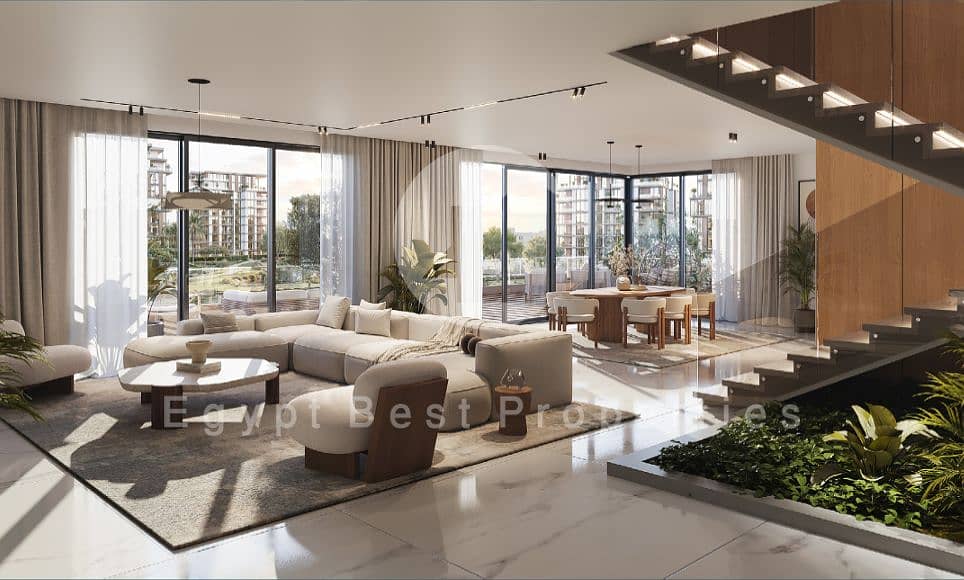 3 BEDROOM APARTMENT + MAID'S ROOM FOR SALE IN HYDE PARK CENTRAL, DIRECTLY ON MIDDLE RING ROAD, 6TH SETTLEMENT, NEW CAIRO, WITH ONLY 5% DOWN PAYMENT. - Ansicht 3