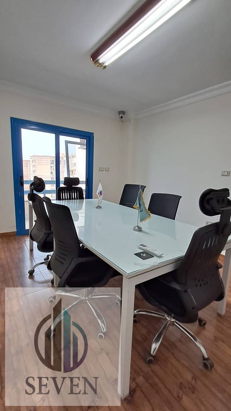 Administrative office for rent, 200 sqm, air-conditioned and furnished, directly on the Ring Road. - Widok 3