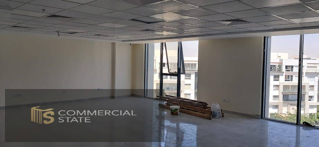 Finished Office at Hyde Park 113m for Rent -New Cairo – pohled 4