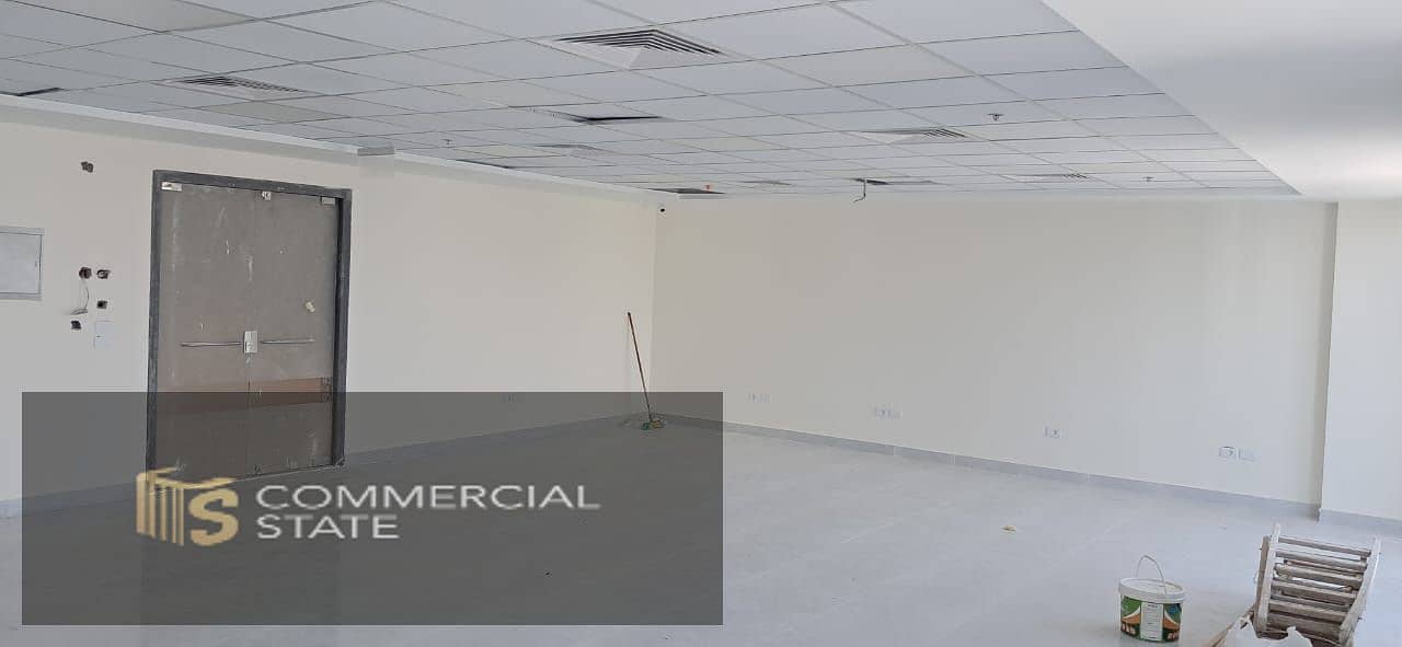 Finished Office at Hyde Park 113m for Rent -New Cairo – pohled 5