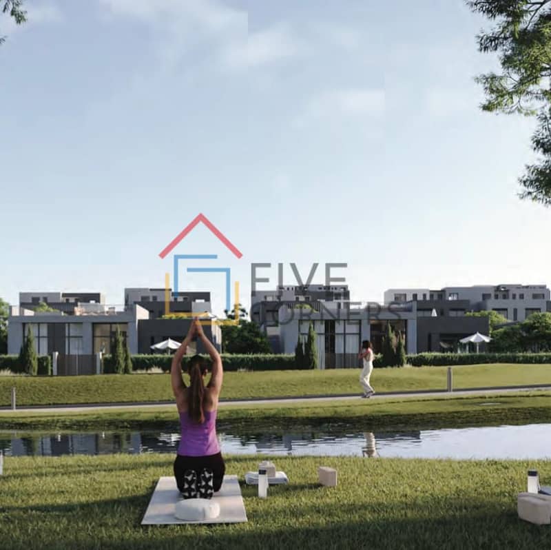 Complete town house of 195 meters + 225 garden in Hassan Allam with a down payment and installments over 10 years without interest, fully serviced, near Mountain View and Hyde Park. - Ansicht 4