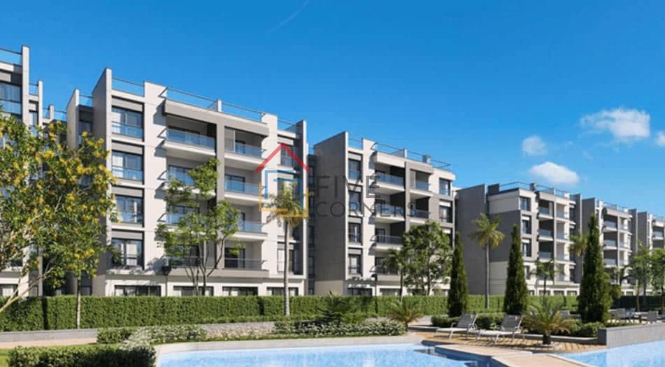 125 sqm fully finished apartment with hotel services in a full service compound interest free installments prime location opposite Madinaty - Widok 2