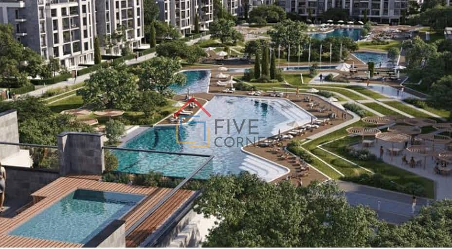 125 sqm fully finished apartment with hotel services in a full service compound interest free installments prime location opposite Madinaty - Widok 5