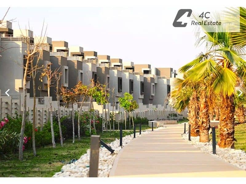 Townhouse Corner ready to move with down payment and installments resale below developer price in Palm Hills New Cairo near Golden Square and 90 Stree - Widok 5