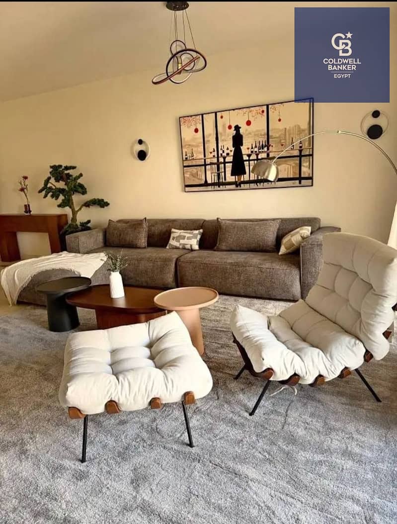 3-bedroom apartment, delivered fully finished with air conditioning and a fully equipped kitchen in Hacienda Ras El Hekma, North Coast, with down paym - Widok 3